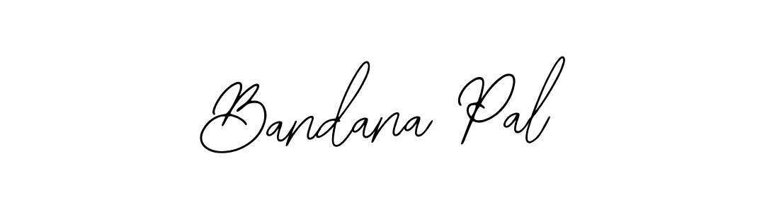 Design your own signature with our free online signature maker. With this signature software, you can create a handwritten (Bearetta-2O07w) signature for name Bandana Pal. Bandana Pal signature style 12 images and pictures png