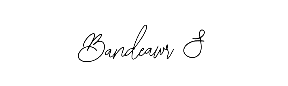 Also You can easily find your signature by using the search form. We will create Bandeawr S name handwritten signature images for you free of cost using Bearetta-2O07w sign style. Bandeawr S signature style 12 images and pictures png