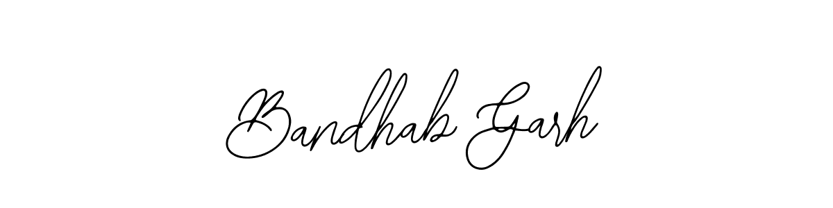 Bandhab Garh stylish signature style. Best Handwritten Sign (Bearetta-2O07w) for my name. Handwritten Signature Collection Ideas for my name Bandhab Garh. Bandhab Garh signature style 12 images and pictures png