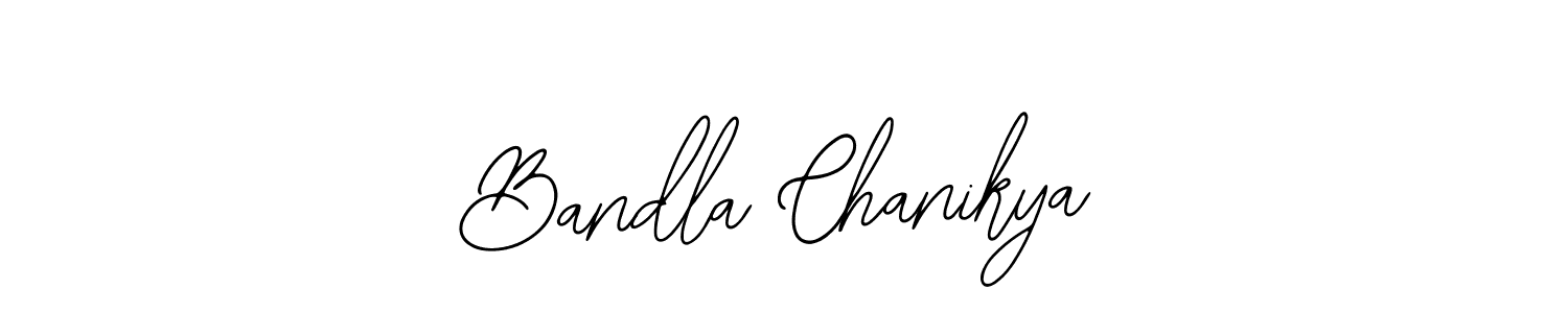 Bandla Chanikya stylish signature style. Best Handwritten Sign (Bearetta-2O07w) for my name. Handwritten Signature Collection Ideas for my name Bandla Chanikya. Bandla Chanikya signature style 12 images and pictures png