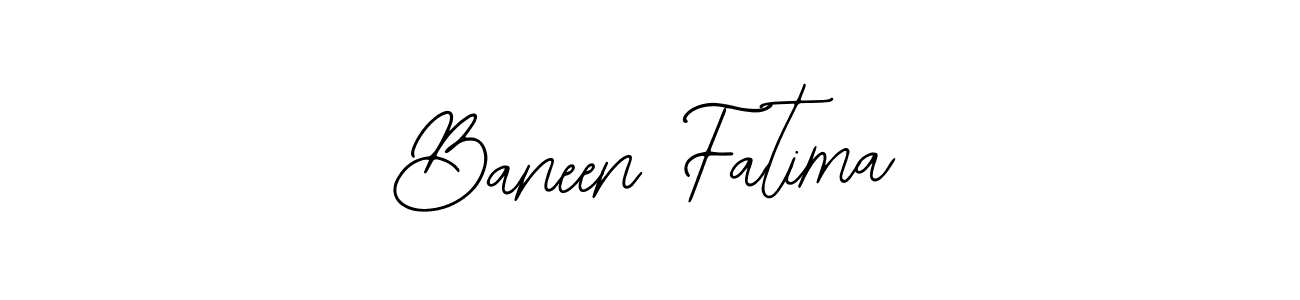 Baneen Fatima stylish signature style. Best Handwritten Sign (Bearetta-2O07w) for my name. Handwritten Signature Collection Ideas for my name Baneen Fatima. Baneen Fatima signature style 12 images and pictures png