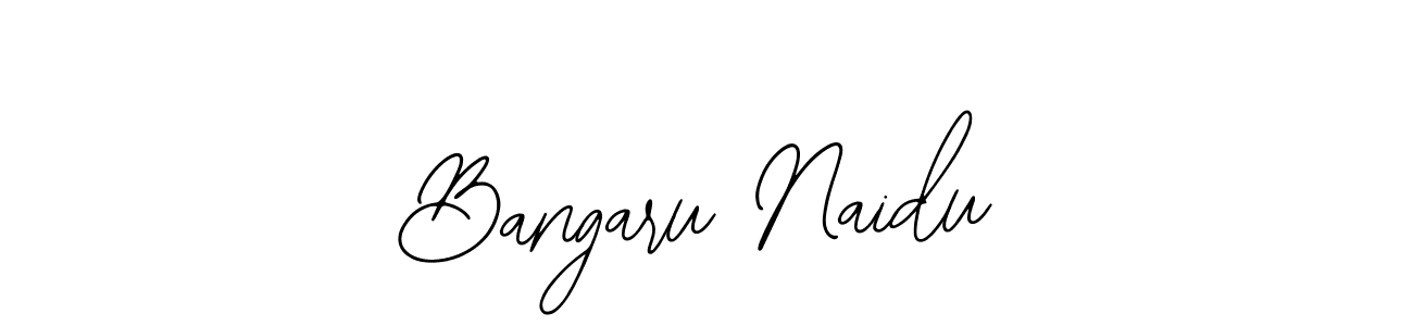 Bangaru Naidu stylish signature style. Best Handwritten Sign (Bearetta-2O07w) for my name. Handwritten Signature Collection Ideas for my name Bangaru Naidu. Bangaru Naidu signature style 12 images and pictures png