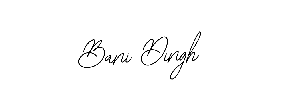 This is the best signature style for the Bani Dingh name. Also you like these signature font (Bearetta-2O07w). Mix name signature. Bani Dingh signature style 12 images and pictures png