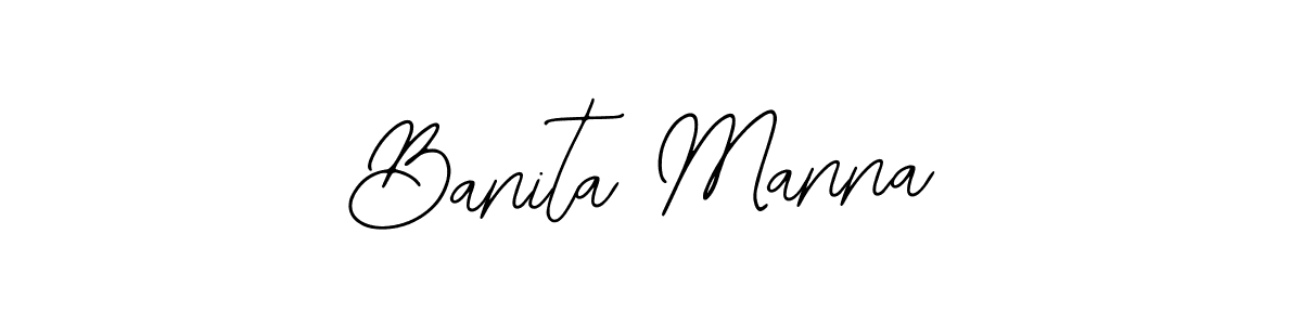 Design your own signature with our free online signature maker. With this signature software, you can create a handwritten (Bearetta-2O07w) signature for name Banita Manna. Banita Manna signature style 12 images and pictures png