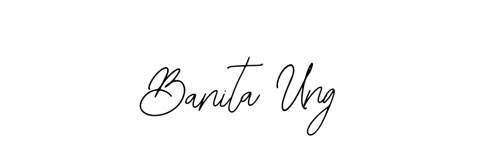 Create a beautiful signature design for name Banita Ung. With this signature (Bearetta-2O07w) fonts, you can make a handwritten signature for free. Banita Ung signature style 12 images and pictures png
