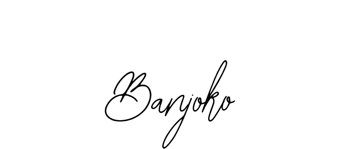 Banjoko stylish signature style. Best Handwritten Sign (Bearetta-2O07w) for my name. Handwritten Signature Collection Ideas for my name Banjoko. Banjoko signature style 12 images and pictures png