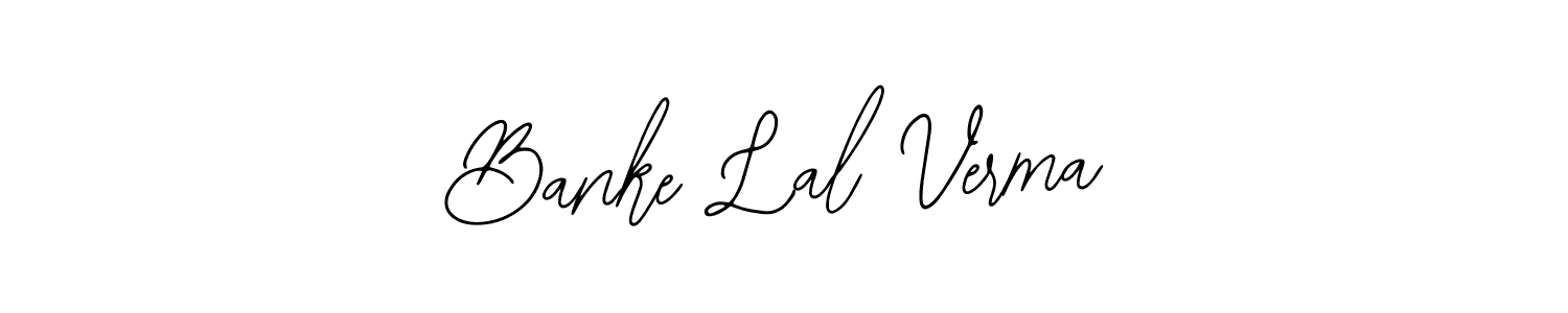 Create a beautiful signature design for name Banke Lal Verma. With this signature (Bearetta-2O07w) fonts, you can make a handwritten signature for free. Banke Lal Verma signature style 12 images and pictures png