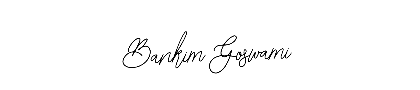 Bankim Goswami stylish signature style. Best Handwritten Sign (Bearetta-2O07w) for my name. Handwritten Signature Collection Ideas for my name Bankim Goswami. Bankim Goswami signature style 12 images and pictures png