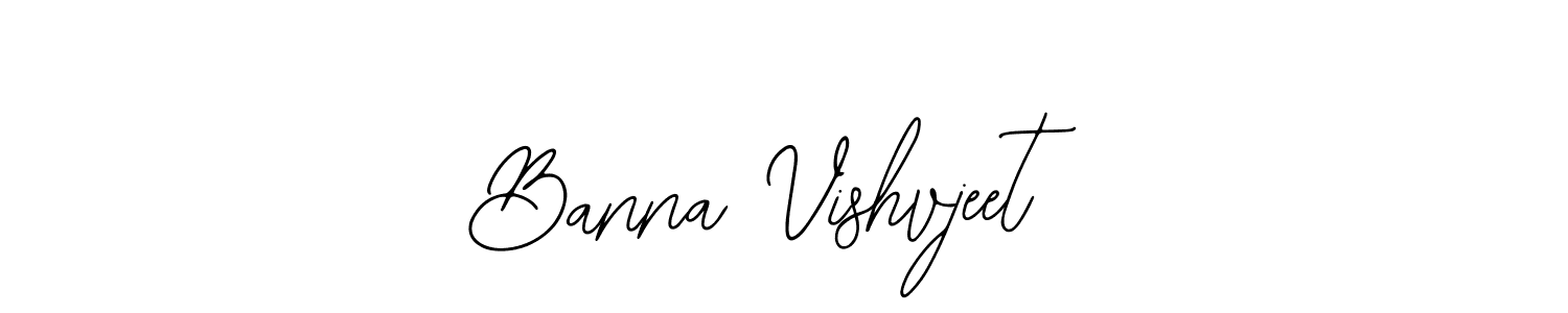 Once you've used our free online signature maker to create your best signature Bearetta-2O07w style, it's time to enjoy all of the benefits that Banna Vishvjeet name signing documents. Banna Vishvjeet signature style 12 images and pictures png