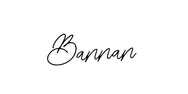 Design your own signature with our free online signature maker. With this signature software, you can create a handwritten (Bearetta-2O07w) signature for name Bannan. Bannan signature style 12 images and pictures png