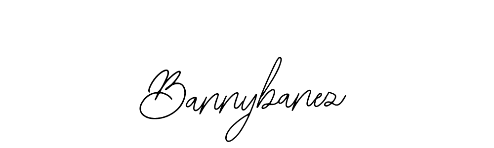 How to make Bannybanez name signature. Use Bearetta-2O07w style for creating short signs online. This is the latest handwritten sign. Bannybanez signature style 12 images and pictures png