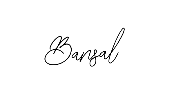 Also we have Bansal name is the best signature style. Create professional handwritten signature collection using Bearetta-2O07w autograph style. Bansal signature style 12 images and pictures png