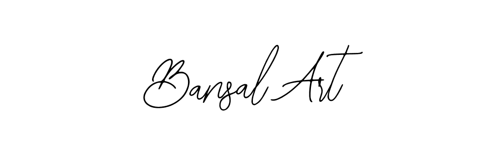 Make a beautiful signature design for name Bansal Art. Use this online signature maker to create a handwritten signature for free. Bansal Art signature style 12 images and pictures png