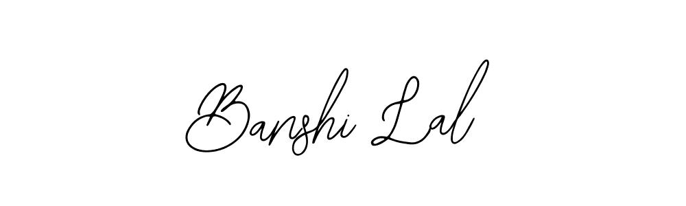 The best way (Bearetta-2O07w) to make a short signature is to pick only two or three words in your name. The name Banshi Lal include a total of six letters. For converting this name. Banshi Lal signature style 12 images and pictures png