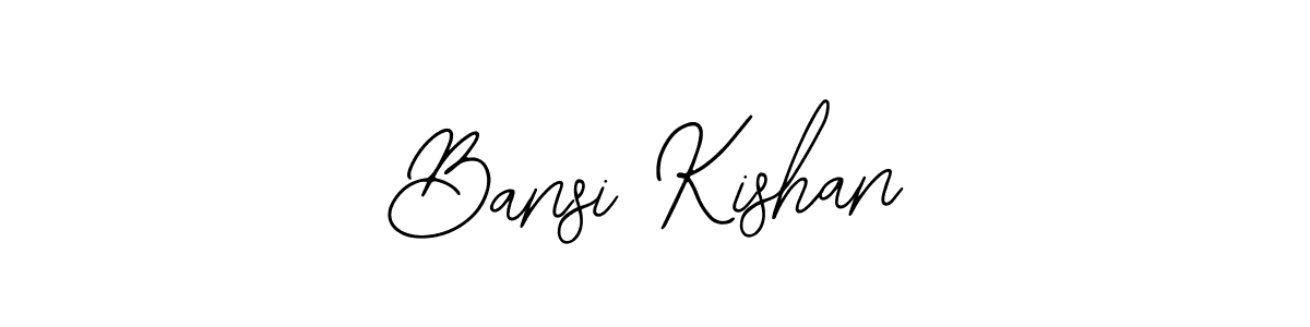 It looks lik you need a new signature style for name Bansi Kishan. Design unique handwritten (Bearetta-2O07w) signature with our free signature maker in just a few clicks. Bansi Kishan signature style 12 images and pictures png