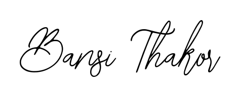 Express your personality with a custom Bansi Thakor signature crafted with Bearetta-2O07w typography. Free transparent PNG download available. Bansi Thakor signature style 12 images and pictures png
