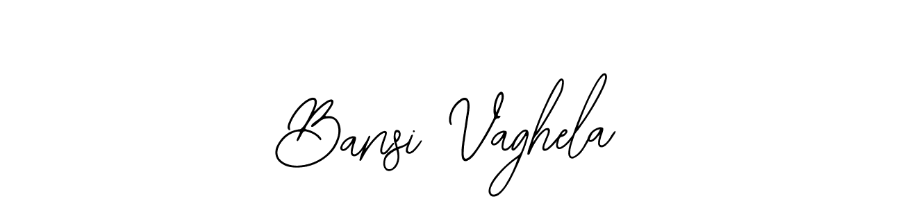 It looks lik you need a new signature style for name Bansi Vaghela. Design unique handwritten (Bearetta-2O07w) signature with our free signature maker in just a few clicks. Bansi Vaghela signature style 12 images and pictures png