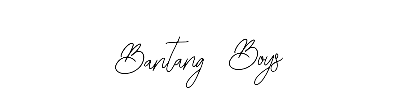 Bantang  Boys stylish signature style. Best Handwritten Sign (Bearetta-2O07w) for my name. Handwritten Signature Collection Ideas for my name Bantang  Boys. Bantang  Boys signature style 12 images and pictures png