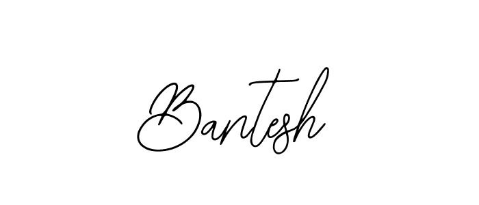 How to make Bantesh name signature. Use Bearetta-2O07w style for creating short signs online. This is the latest handwritten sign. Bantesh signature style 12 images and pictures png