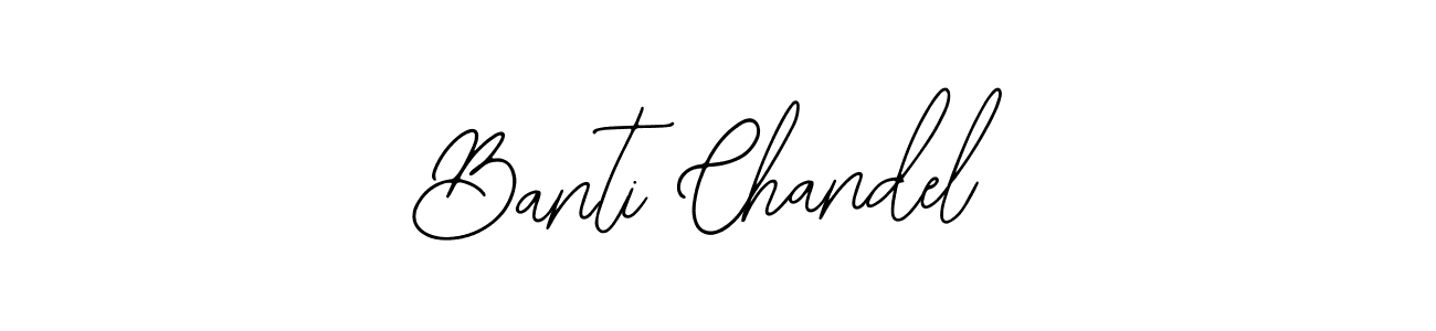 Banti Chandel stylish signature style. Best Handwritten Sign (Bearetta-2O07w) for my name. Handwritten Signature Collection Ideas for my name Banti Chandel. Banti Chandel signature style 12 images and pictures png