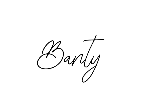 Similarly Bearetta-2O07w is the best handwritten signature design. Signature creator online .You can use it as an online autograph creator for name Banty. Banty signature style 12 images and pictures png