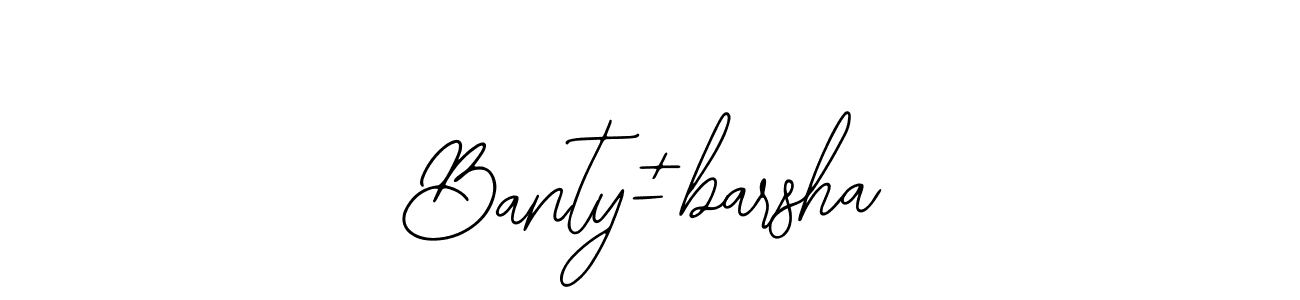 Use a signature maker to create a handwritten signature online. With this signature software, you can design (Bearetta-2O07w) your own signature for name Banty±barsha. Banty±barsha signature style 12 images and pictures png