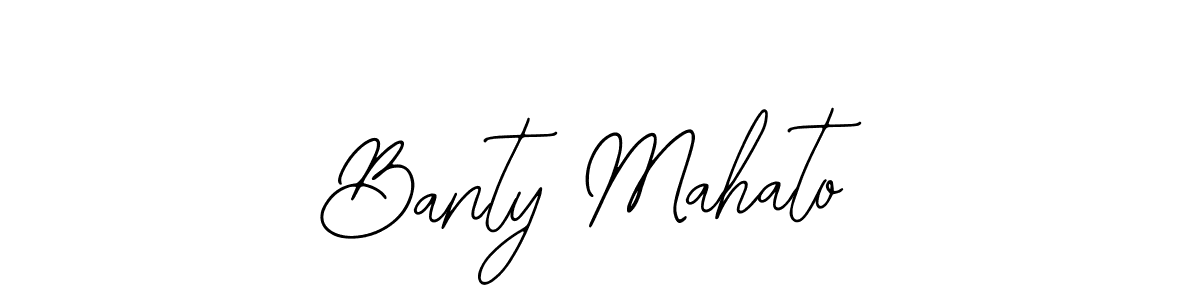 Banty Mahato stylish signature style. Best Handwritten Sign (Bearetta-2O07w) for my name. Handwritten Signature Collection Ideas for my name Banty Mahato. Banty Mahato signature style 12 images and pictures png