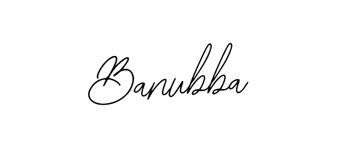 Also we have Banubba name is the best signature style. Create professional handwritten signature collection using Bearetta-2O07w autograph style. Banubba signature style 12 images and pictures png