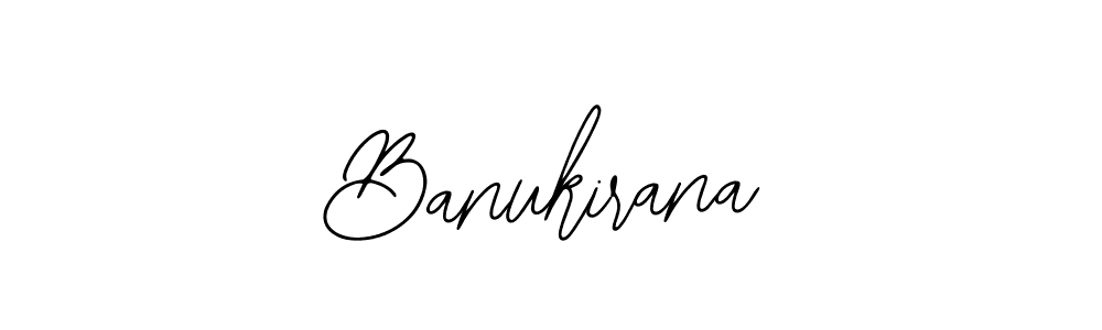 Similarly Bearetta-2O07w is the best handwritten signature design. Signature creator online .You can use it as an online autograph creator for name Banukirana. Banukirana signature style 12 images and pictures png