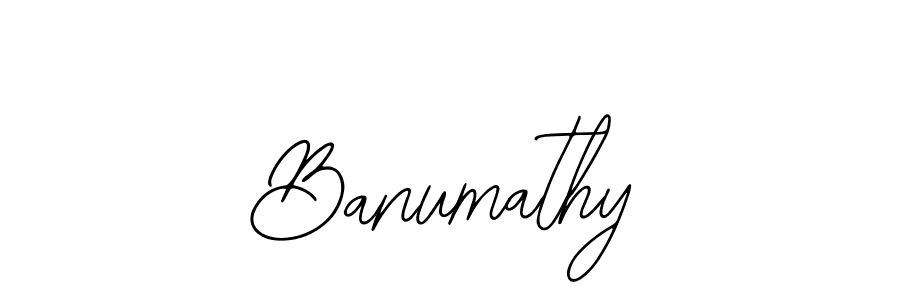 You should practise on your own different ways (Bearetta-2O07w) to write your name (Banumathy) in signature. don't let someone else do it for you. Banumathy signature style 12 images and pictures png