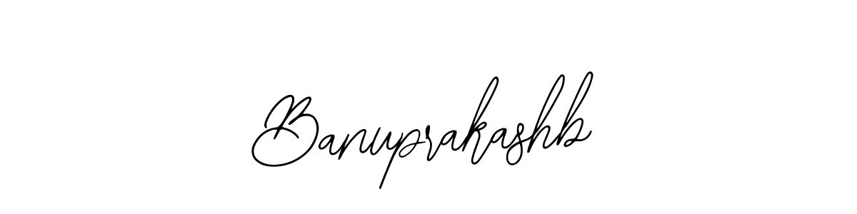 Create a beautiful signature design for name Banuprakashb. With this signature (Bearetta-2O07w) fonts, you can make a handwritten signature for free. Banuprakashb signature style 12 images and pictures png