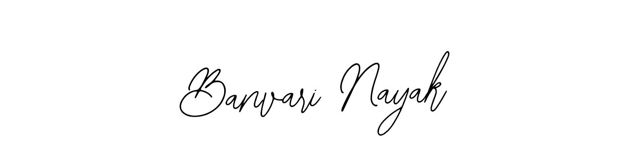 How to make Banvari Nayak name signature. Use Bearetta-2O07w style for creating short signs online. This is the latest handwritten sign. Banvari Nayak signature style 12 images and pictures png