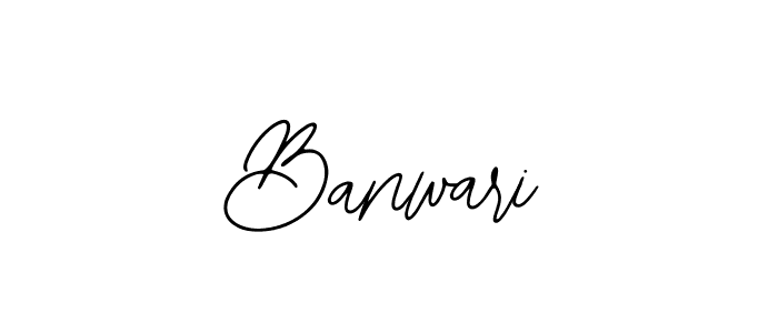 How to make Banwari name signature. Use Bearetta-2O07w style for creating short signs online. This is the latest handwritten sign. Banwari signature style 12 images and pictures png