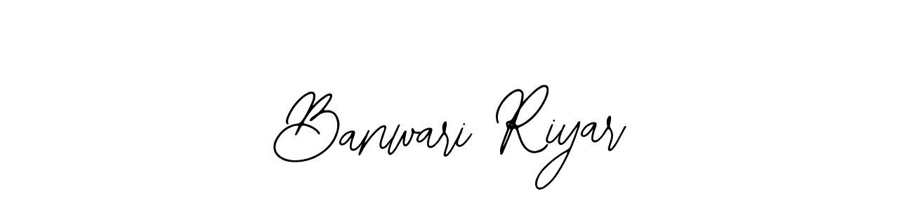 Also You can easily find your signature by using the search form. We will create Banwari Riyar name handwritten signature images for you free of cost using Bearetta-2O07w sign style. Banwari Riyar signature style 12 images and pictures png