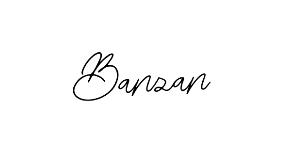 Banzan stylish signature style. Best Handwritten Sign (Bearetta-2O07w) for my name. Handwritten Signature Collection Ideas for my name Banzan. Banzan signature style 12 images and pictures png