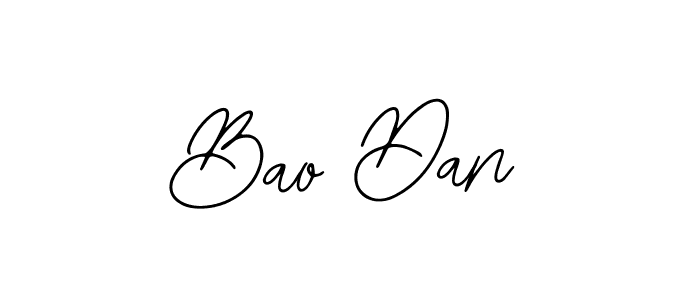 The best way (Bearetta-2O07w) to make a short signature is to pick only two or three words in your name. The name Bao Dan include a total of six letters. For converting this name. Bao Dan signature style 12 images and pictures png