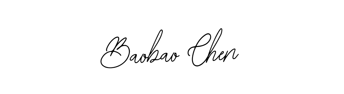 Similarly Bearetta-2O07w is the best handwritten signature design. Signature creator online .You can use it as an online autograph creator for name Baobao Chen. Baobao Chen signature style 12 images and pictures png
