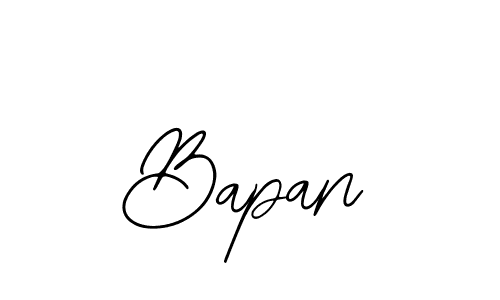 How to make Bapan name signature. Use Bearetta-2O07w style for creating short signs online. This is the latest handwritten sign. Bapan signature style 12 images and pictures png