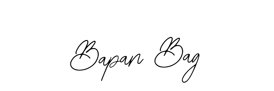 Bapan Bag stylish signature style. Best Handwritten Sign (Bearetta-2O07w) for my name. Handwritten Signature Collection Ideas for my name Bapan Bag. Bapan Bag signature style 12 images and pictures png