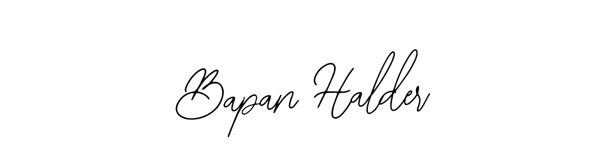 Here are the top 10 professional signature styles for the name Bapan Halder. These are the best autograph styles you can use for your name. Bapan Halder signature style 12 images and pictures png