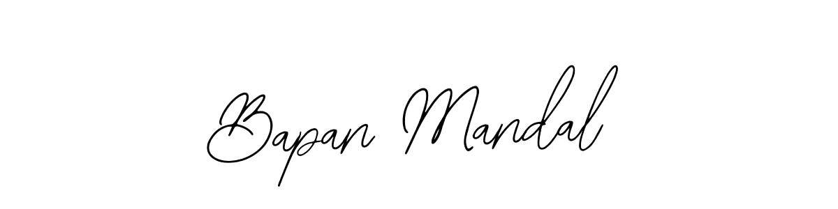 Create a beautiful signature design for name Bapan Mandal. With this signature (Bearetta-2O07w) fonts, you can make a handwritten signature for free. Bapan Mandal signature style 12 images and pictures png