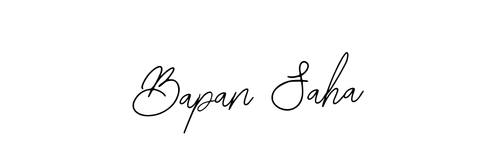 Also You can easily find your signature by using the search form. We will create Bapan Saha name handwritten signature images for you free of cost using Bearetta-2O07w sign style. Bapan Saha signature style 12 images and pictures png