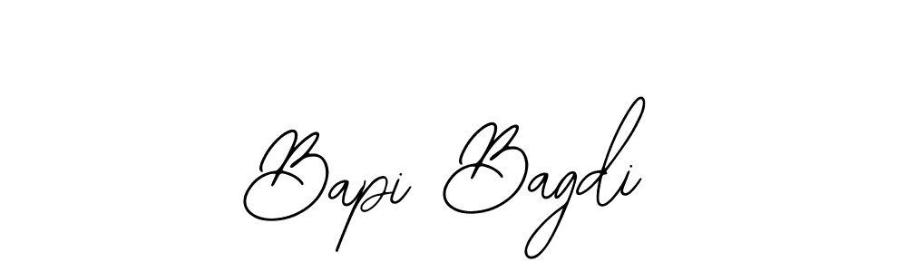 Make a beautiful signature design for name Bapi Bagdi. Use this online signature maker to create a handwritten signature for free. Bapi Bagdi signature style 12 images and pictures png