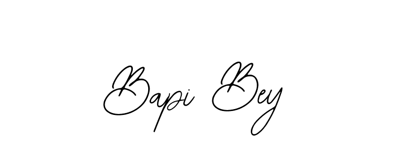 if you are searching for the best signature style for your name Bapi Bey. so please give up your signature search. here we have designed multiple signature styles  using Bearetta-2O07w. Bapi Bey signature style 12 images and pictures png