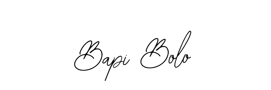 Similarly Bearetta-2O07w is the best handwritten signature design. Signature creator online .You can use it as an online autograph creator for name Bapi Bolo. Bapi Bolo signature style 12 images and pictures png