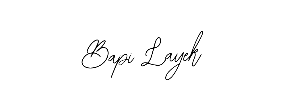 Make a short Bapi Layek signature style. Manage your documents anywhere anytime using Bearetta-2O07w. Create and add eSignatures, submit forms, share and send files easily. Bapi Layek signature style 12 images and pictures png