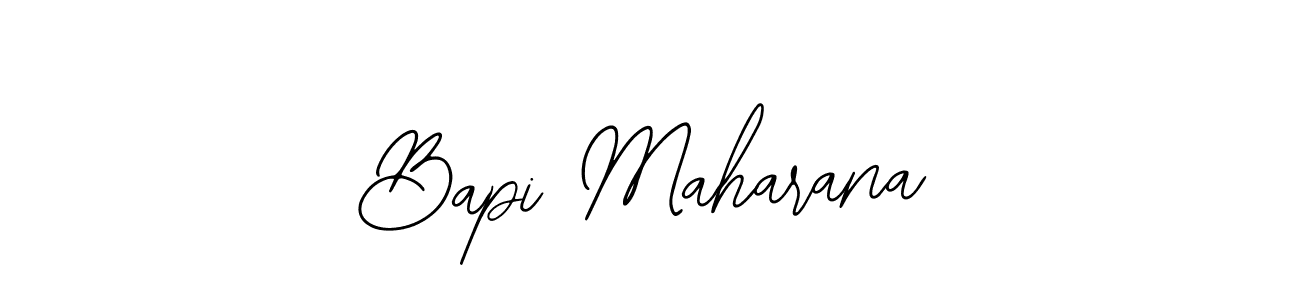 Design your own signature with our free online signature maker. With this signature software, you can create a handwritten (Bearetta-2O07w) signature for name Bapi Maharana. Bapi Maharana signature style 12 images and pictures png