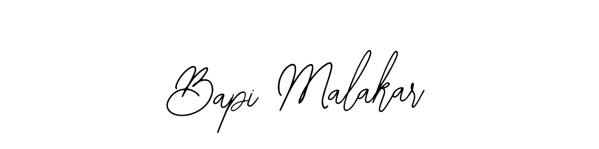 if you are searching for the best signature style for your name Bapi Malakar. so please give up your signature search. here we have designed multiple signature styles  using Bearetta-2O07w. Bapi Malakar signature style 12 images and pictures png