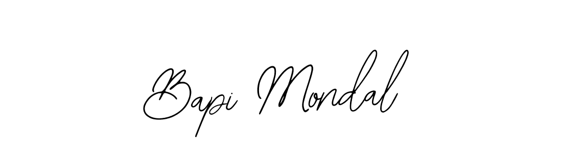 Make a beautiful signature design for name Bapi Mondal. Use this online signature maker to create a handwritten signature for free. Bapi Mondal signature style 12 images and pictures png