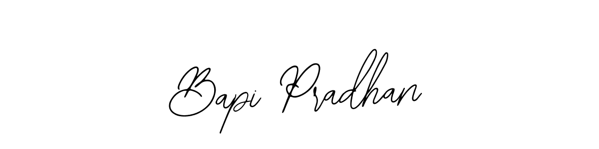 How to make Bapi Pradhan signature? Bearetta-2O07w is a professional autograph style. Create handwritten signature for Bapi Pradhan name. Bapi Pradhan signature style 12 images and pictures png